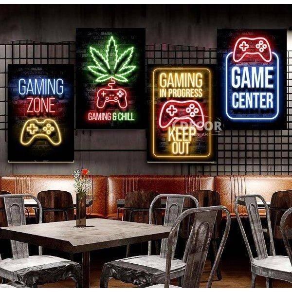ציורי קנבס לעיצוב חדר גיימינג | ג'סטה שופ | Jesta Shop