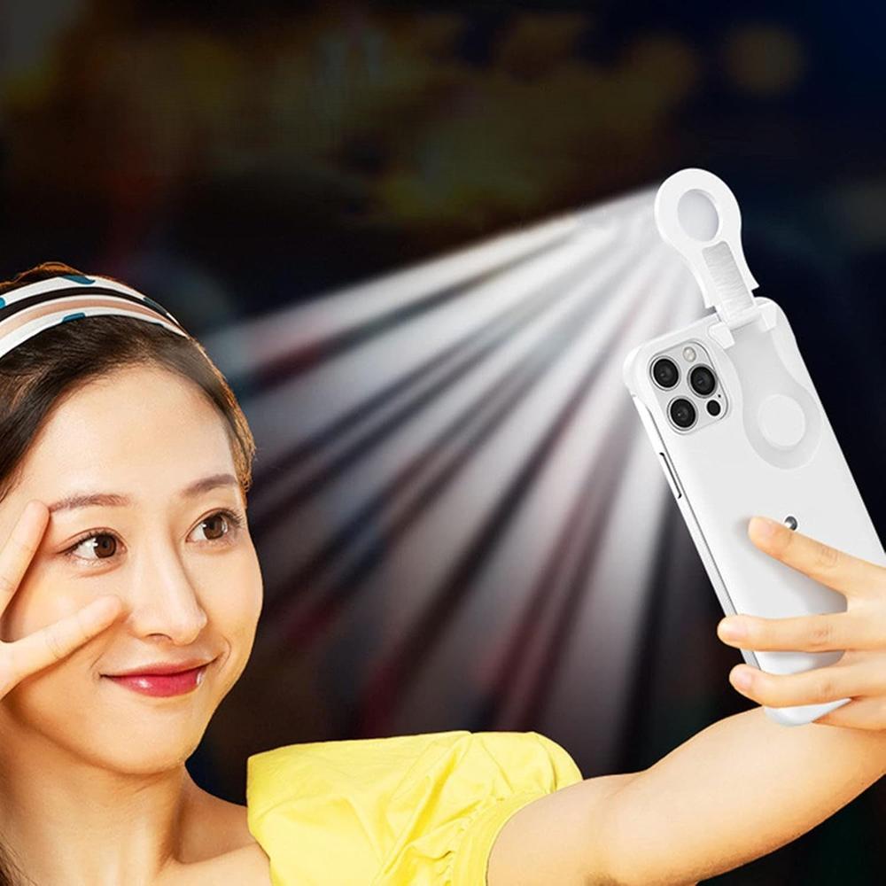 מגן לסמארטפון משולב רינג תאורה רינג לייט לאייפון בכל הדגמים | ג'סטה שופ | Jesta Shop