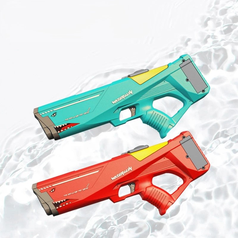 רובה מים חשמלי לילדים בצורת כריש | ג'סטה שופ | Jesta Shop