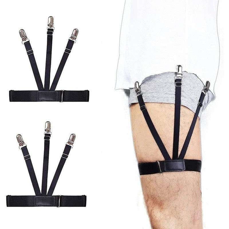 זוג חגורות ברך למתיחת חולצה מכופתרת במכנסיים | ג'סטה שופ | Jesta Shop