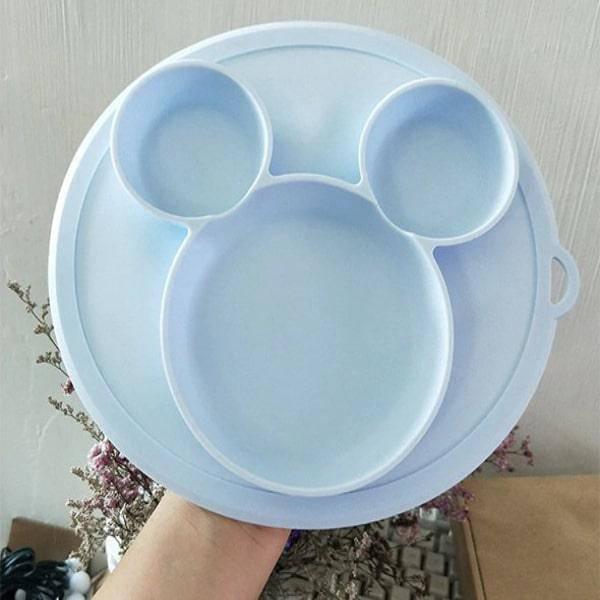 צלחת מחולקת לילדים מסיליקון למניעת החלקה | ג'סטה שופ | Jesta Shop