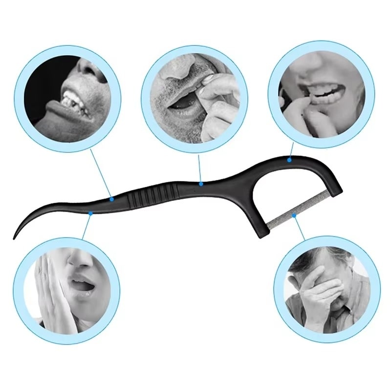 חבילת 20 מקלות חוט דנטלי בטכנולוגיית הבמבוק | ג'סטה שופ | Jesta Shop