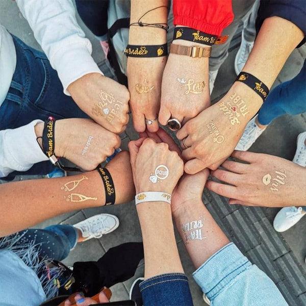 חבילת 10 קעקועים למסיבת רווקות | ג'סטה שופ | Jesta Shop