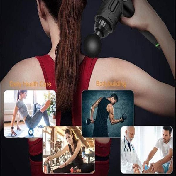 אקדח עיסוי שרירים מקצועי עם תצוגה דיגיטלית | ג'סטה שופ | Jesta Shop