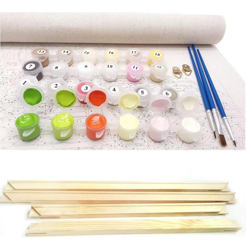 ערכת יצירה ציור לצביעה לפי מספרים | ג'סטה שופ | Jesta Shop