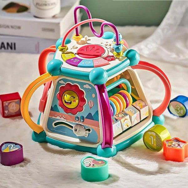 קוביית פעילות לילדים עם אורות וצלילים | ג'סטה שופ | Jesta Shop