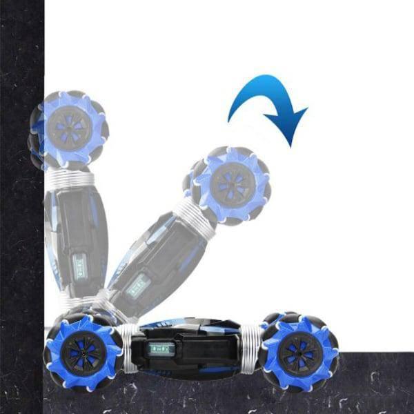 מכונית פעלולים מתהפכת עם שלט שעון לביש | ג'סטה שופ | Jesta Shop