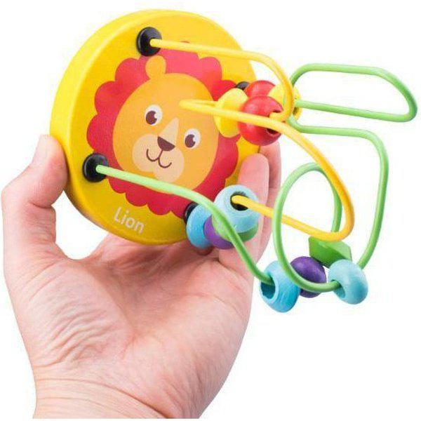 צעצוע עץ מסלול מבוך חרוזים | ג'סטה שופ | Jesta Shop