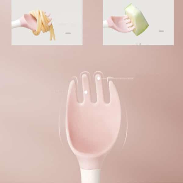 סט סכו"ם סיליקון איכותי לתינוקות | ג'סטה שופ | Jesta Shop