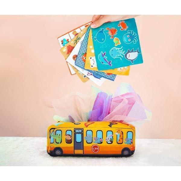 צעצוע קופסת רקמות לתינוק קופסת ממחטות בד | ג'סטה שופ | Jesta Shop