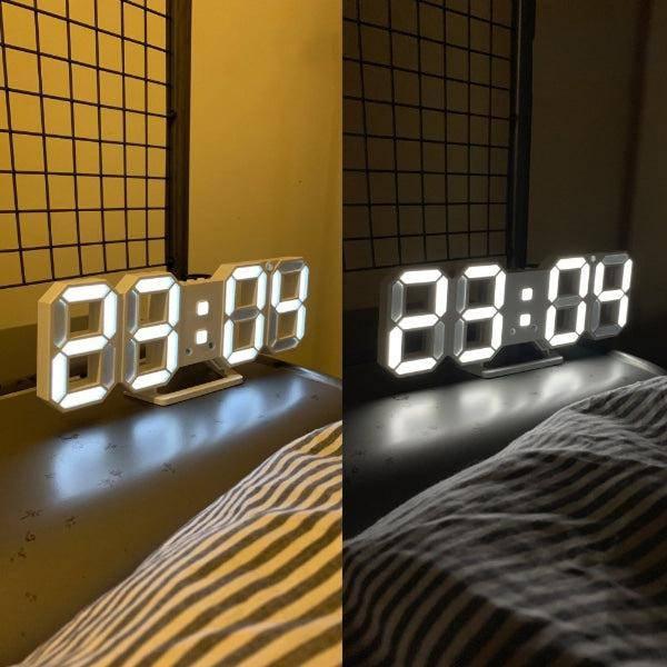 שעון קיר דיגיטלי תלת מימד 3D | ג'סטה שופ | Jesta Shop