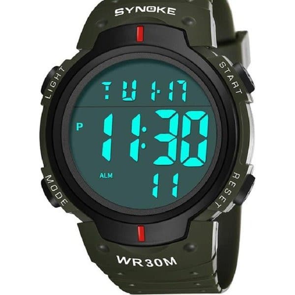 שעון יד דיגיטלי לגבר רב תכליתי עמיד במים | ג'סטה שופ | Jesta Shop