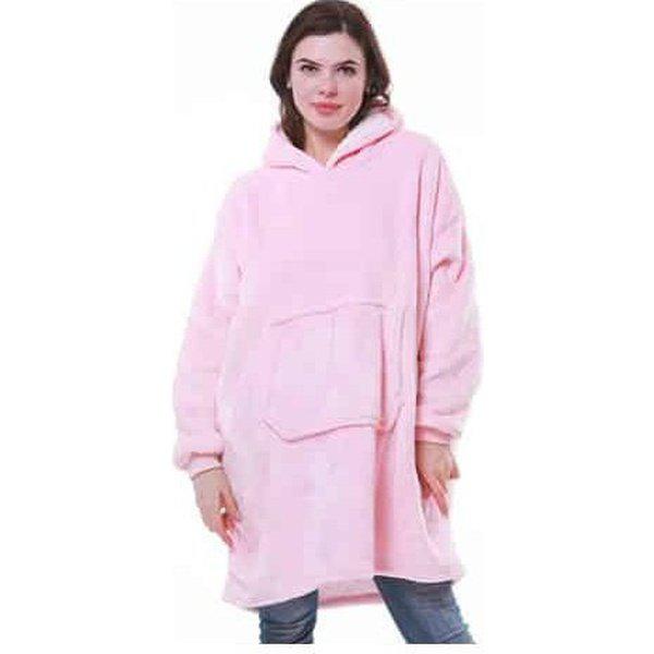 סווטשירט קפוצ'ון אוברסייז שמיכת כירבולית במגוון צבעים | ג'סטה שופ | Jesta Shop