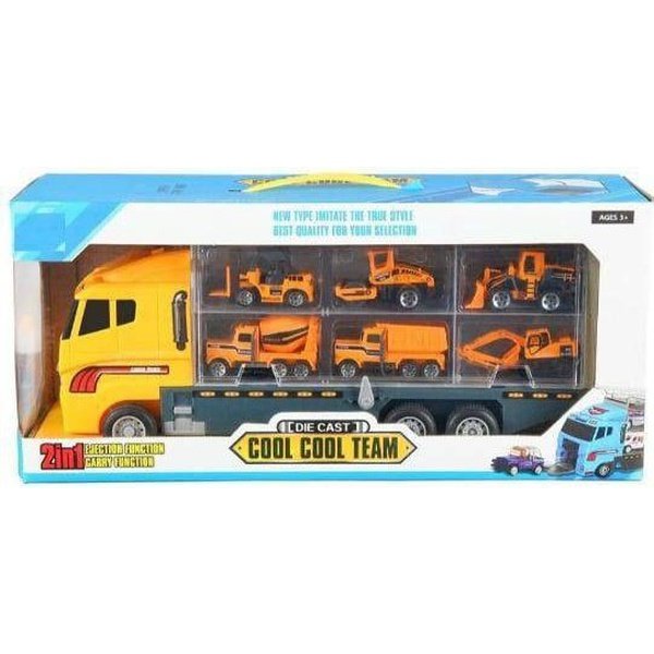 צעצוע משאית הובלה בעלת רכבים נוספים | ג'סטה שופ | Jesta Shop