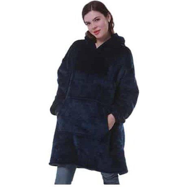 סווטשירט קפוצ'ון אוברסייז שמיכת כירבולית במגוון צבעים | ג'סטה שופ | Jesta Shop