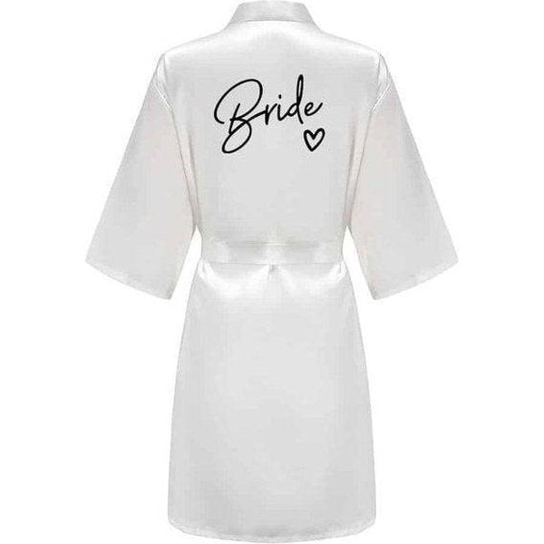 חלוק לכלה ולמלוות TEAM BRIDE למסיבת רווקות | ג'סטה שופ | Jesta Shop