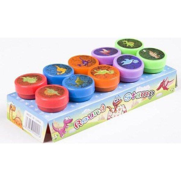 חבילת 10 חותמות לילדים במגוון צבעים וצורות | ג'סטה שופ | Jesta Shop