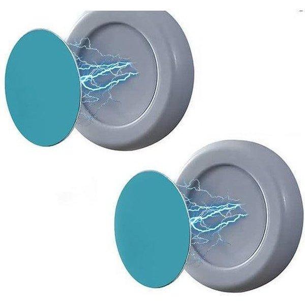 2 יחידות מחזיק מגנט נדבק לתלייה ללא קידוח | ג'סטה שופ | Jesta Shop