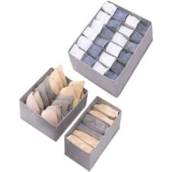 סט 3 ארגוניות אחסון למגוון שימושים | ג'סטה שופ | Jesta Shop