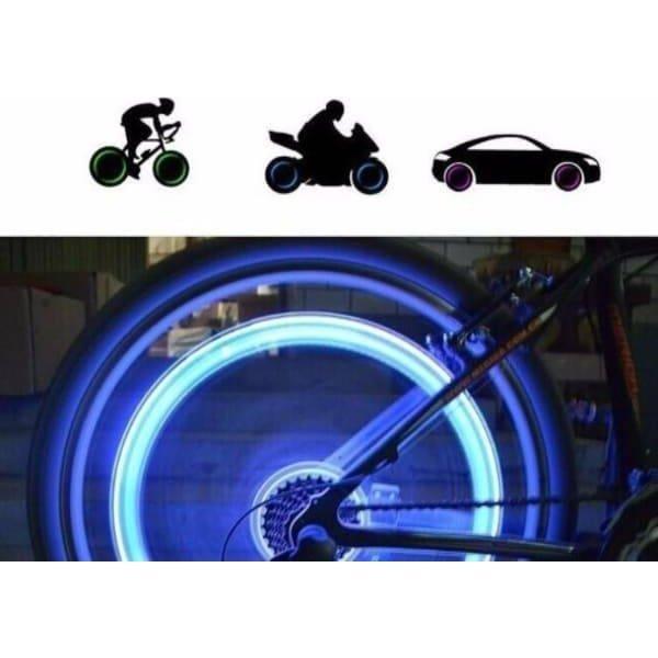 חבילת 4 נורות ניאון LED לגלגל של כלי רכב | ג'סטה שופ | Jesta Shop