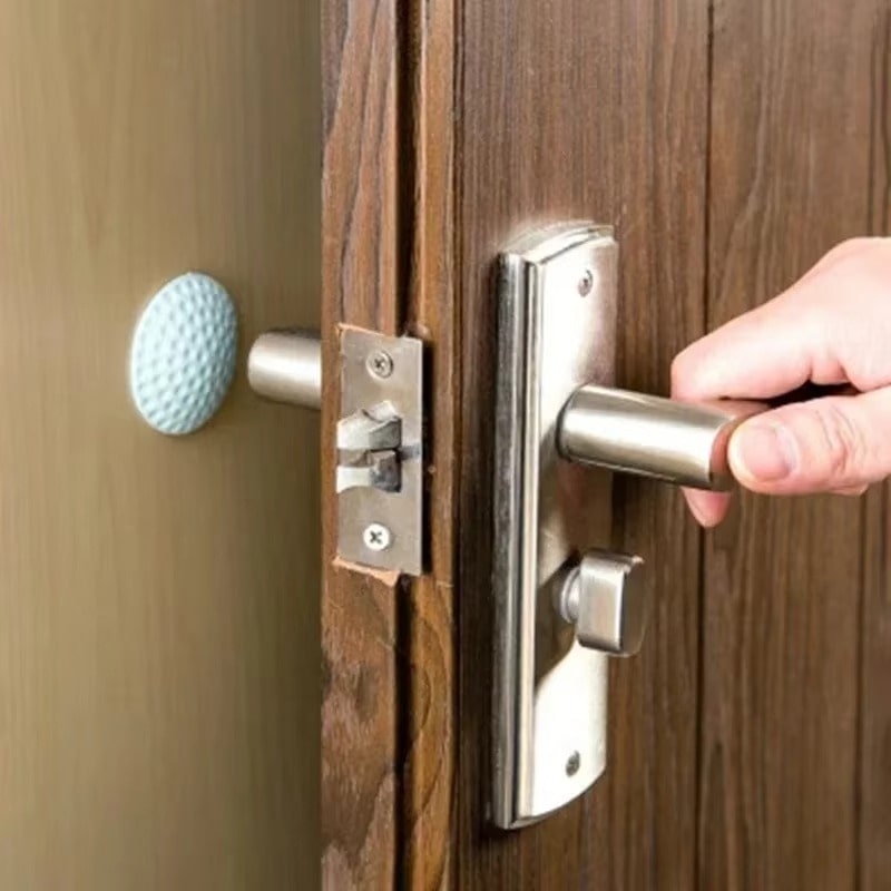 חבילת 4 מדבקות קיר בולמי זעזועים לידית הדלת | ג'סטה שופ | Jesta Shop