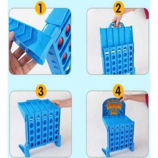 משחק חשיבה לילדים ארבע בשורה כדורים קופצים | ג'סטה שופ | Jesta Shop