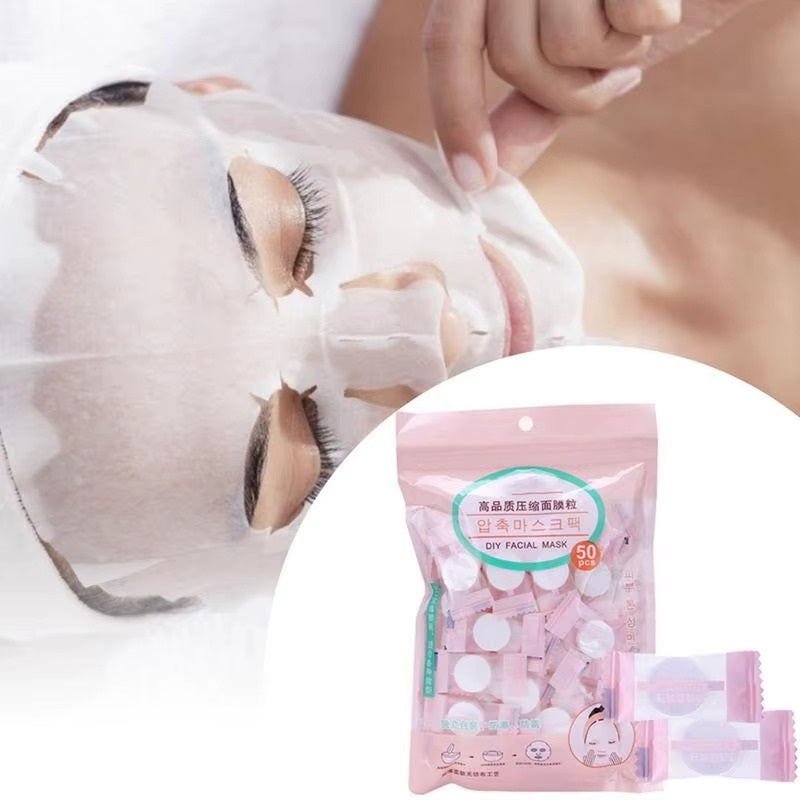 חבילת 50 מסכות פנים קוריאניות חד פעמיות | ג'סטה שופ | Jesta Shop