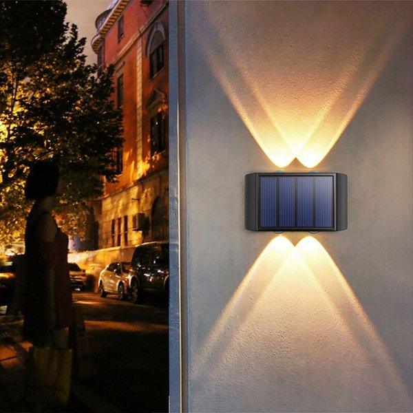 מנורת קיר סולארית LED צמודת קיר אפ דאון | ג'סטה שופ | Jesta Shop