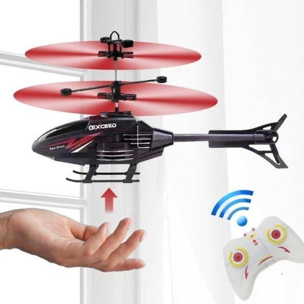 משחק מסוק על שלט לילדים משולב תאורת LED | ג'סטה שופ | Jesta Shop