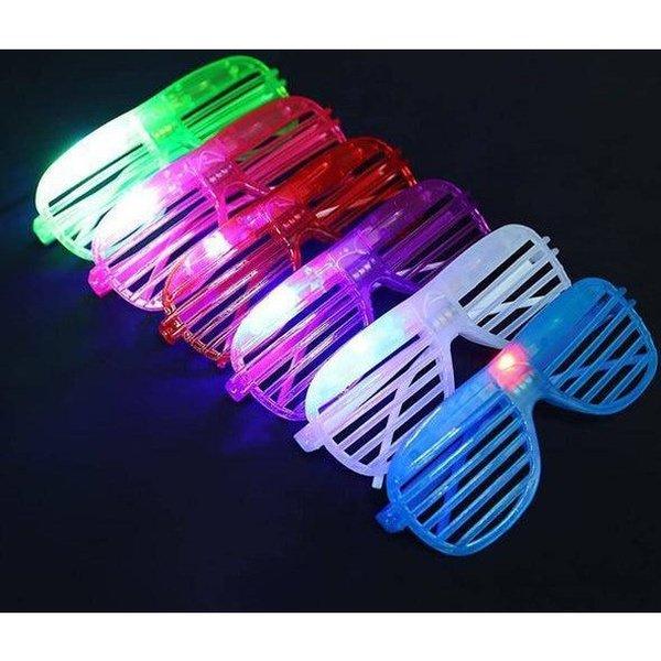 חבילת 10 משקפי תריס זוהרים LED | ג'סטה שופ | Jesta Shop