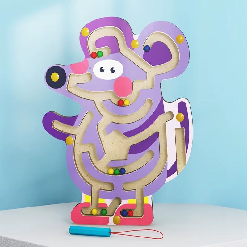 משחק מבוך עץ בצורת חיות | ג'סטה שופ | Jesta Shop