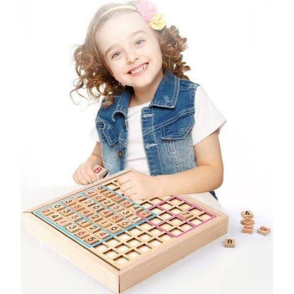 משחק סודוקו יוקרתי עשוי מעץ | ג'סטה שופ | Jesta Shop