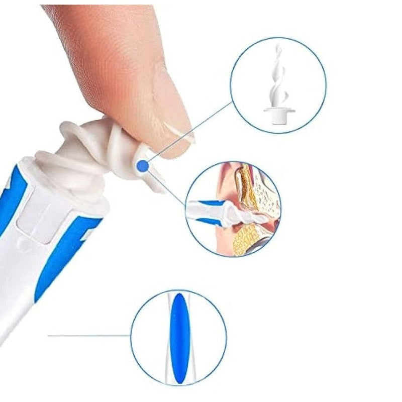 מקל ניקוי אוזניים מקצועי רב פעמי בעל מוט מסתובב | ג'סטה שופ | Jesta Shop