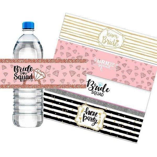 חבילת 10 מדבקות לבקבוקים מסיבת רווקות | ג'סטה שופ | Jesta Shop