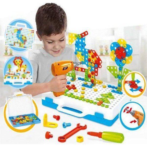 משחק הרכבה ערכת הברגה תלת מימד לילדים | ג'סטה שופ | Jesta Shop