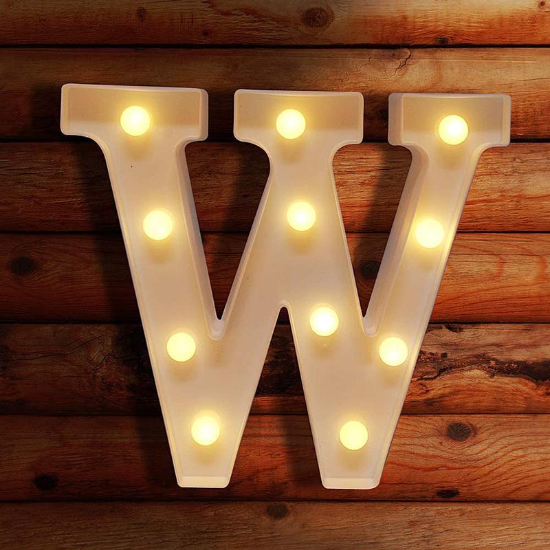 אותיות מוארות לעיצוב השולחן | ג'סטה שופ | Jesta Shop