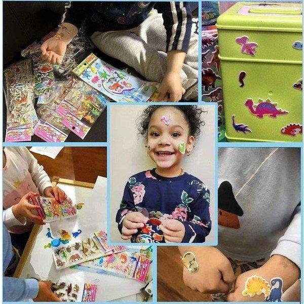 חבילת 40 מדבקות במגוון סגנונות לילדים ולילדות | ג'סטה שופ | Jesta Shop