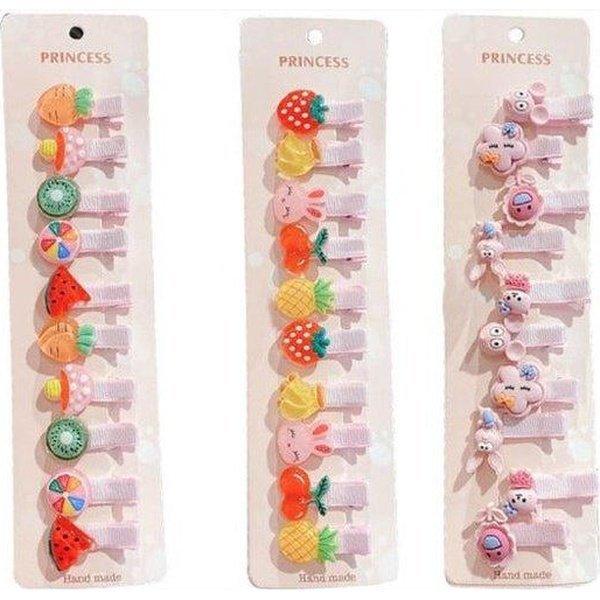 סט 30 סיכות שיער איכותיות צבעוניות לילדות | ג'סטה שופ | Jesta Shop