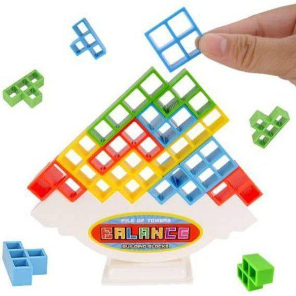 משחק איזון קוביות טטריס לילדים ולכל המשפחה | ג'סטה שופ | Jesta Shop