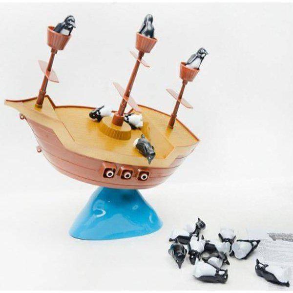 משחק חשיבה ואסטרטגיה איזון ספינת הפינגווינים | ג'סטה שופ | Jesta Shop