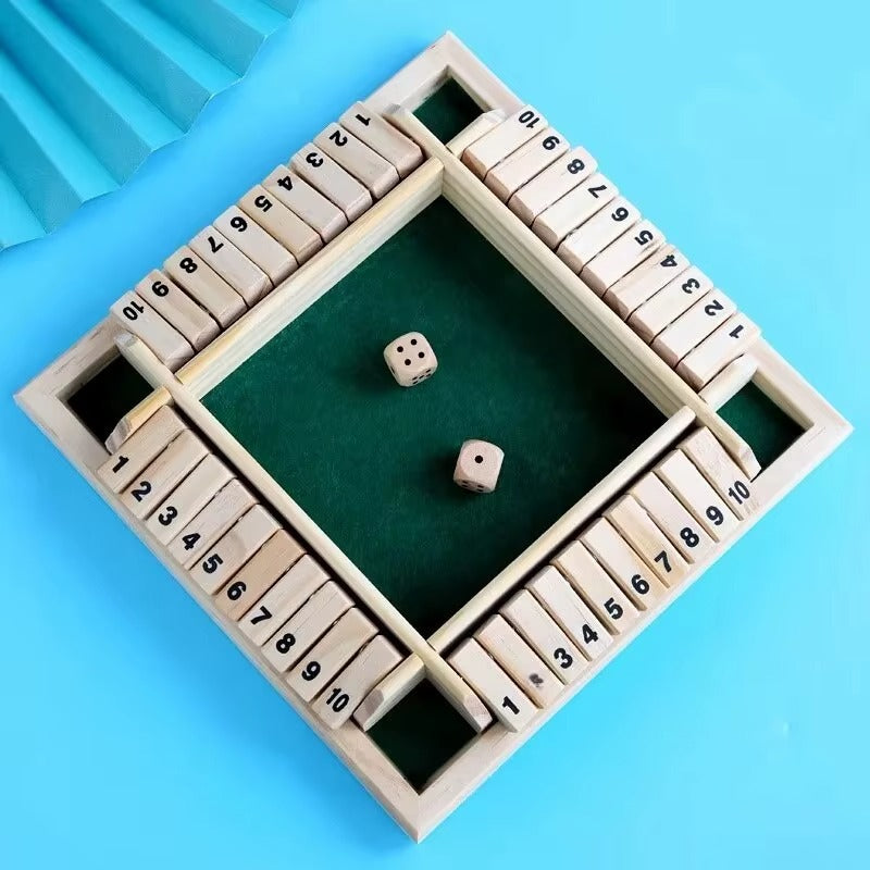 משחק קופסא אסטרטגי מעץ סגור את הקופסא | ג'סטה שופ | Jesta Shop