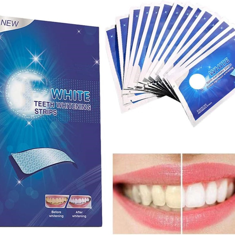 סט 28 מדבקות להלבנת שיניים ביתית | ג'סטה שופ | Jesta Shop