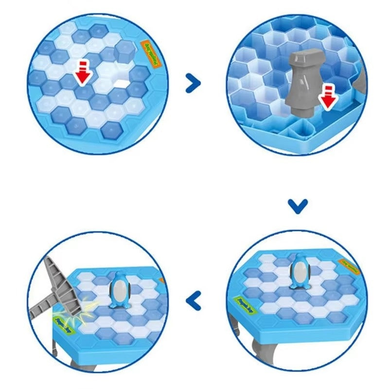 משחק אסטרטגי פינגווין במלכוד | ג'סטה שופ | Jesta Shop