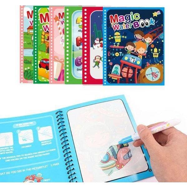 חוברות צביעה לילדים ספר ציור במים | ג'סטה שופ | Jesta Shop