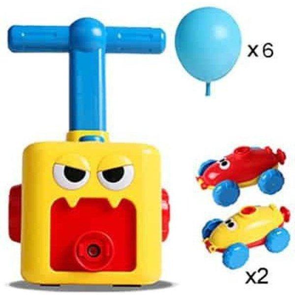 מכונית ניוטון צעצוע מונע באמצעות בלון | ג'סטה שופ | Jesta Shop