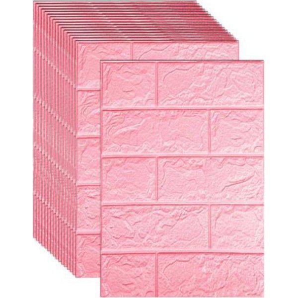 סט 15 מדבקות טפט לקיר בריקים תלת מימד | ג'סטה שופ | Jesta Shop