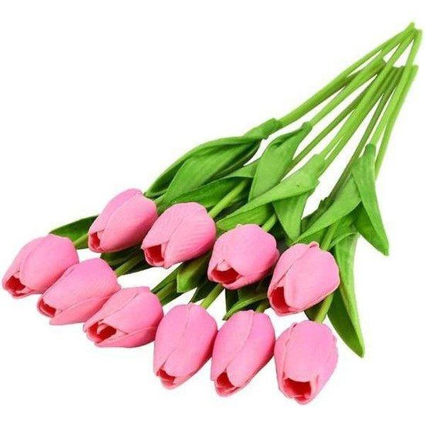 זר פרחי טוליפ מלאכותיים במגוון צבעים | ג'סטה שופ | Jesta Shop