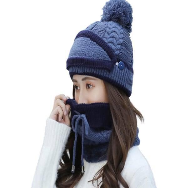 סט כובע צעיף ומסכה מושלם לחורף | ג'סטה שופ | Jesta Shop