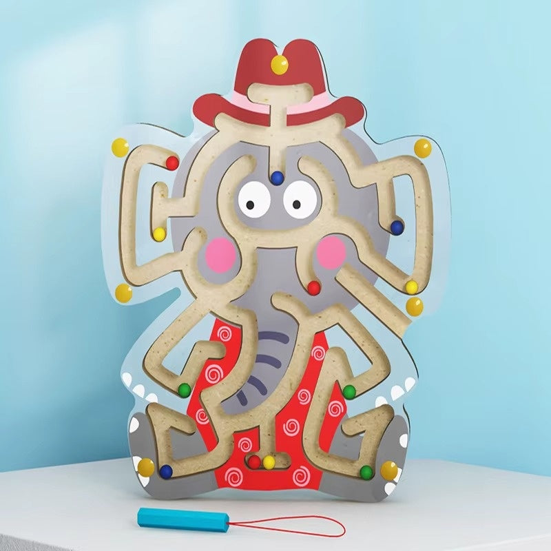 משחק מבוך עץ בצורת חיות | ג'סטה שופ | Jesta Shop