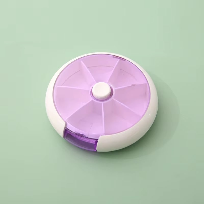 ארגונית שבועית מסתובבת לתרופות ולכדורים | ג'סטה שופ | Jesta Shop